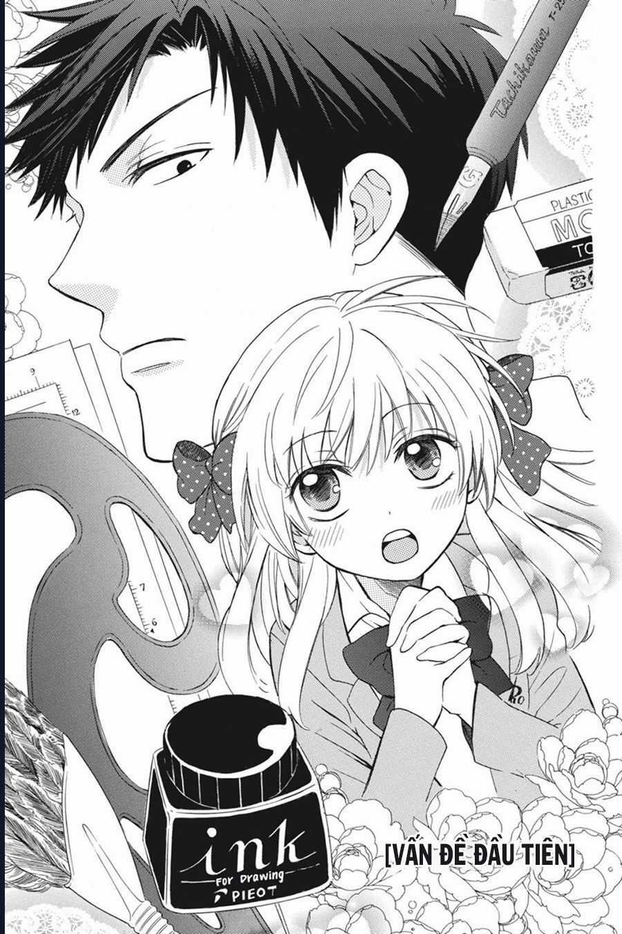 Gekkan Shoujo Nozaki-Kun Chương 1 trang 3