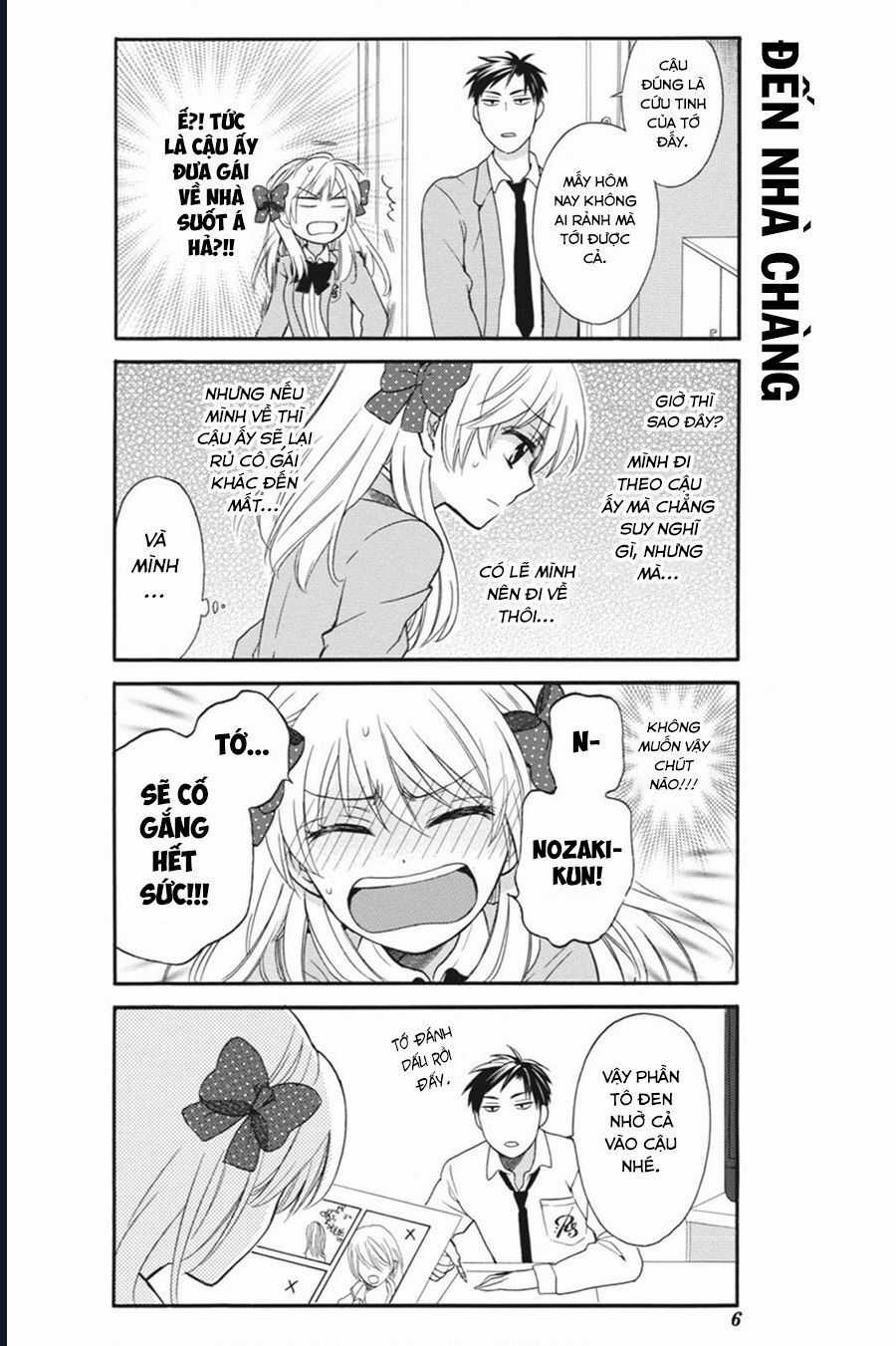 Gekkan Shoujo Nozaki-Kun Chương 1 trang 6