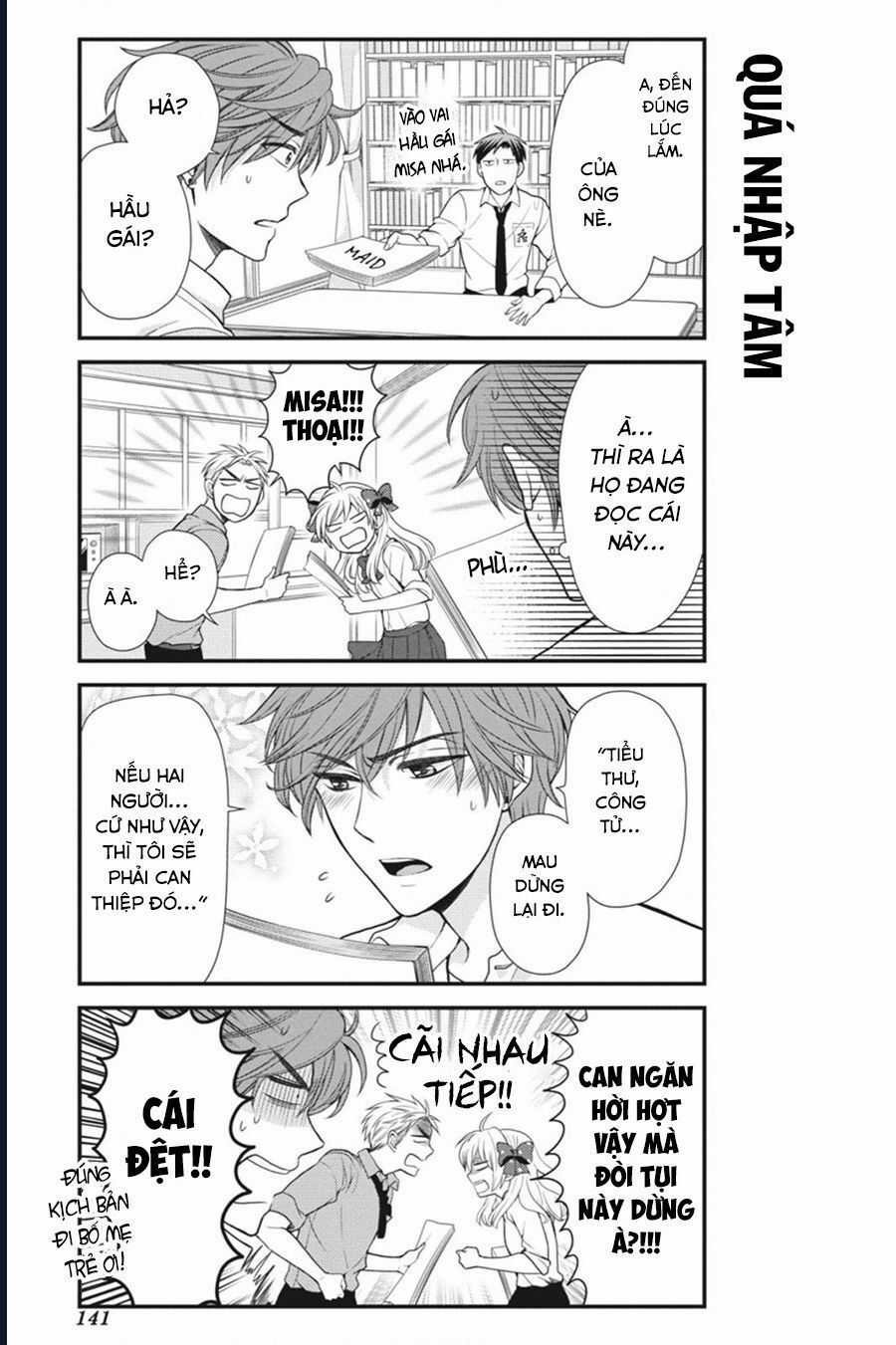 Gekkan Shoujo Nozaki-Kun Chương 10 trang 11