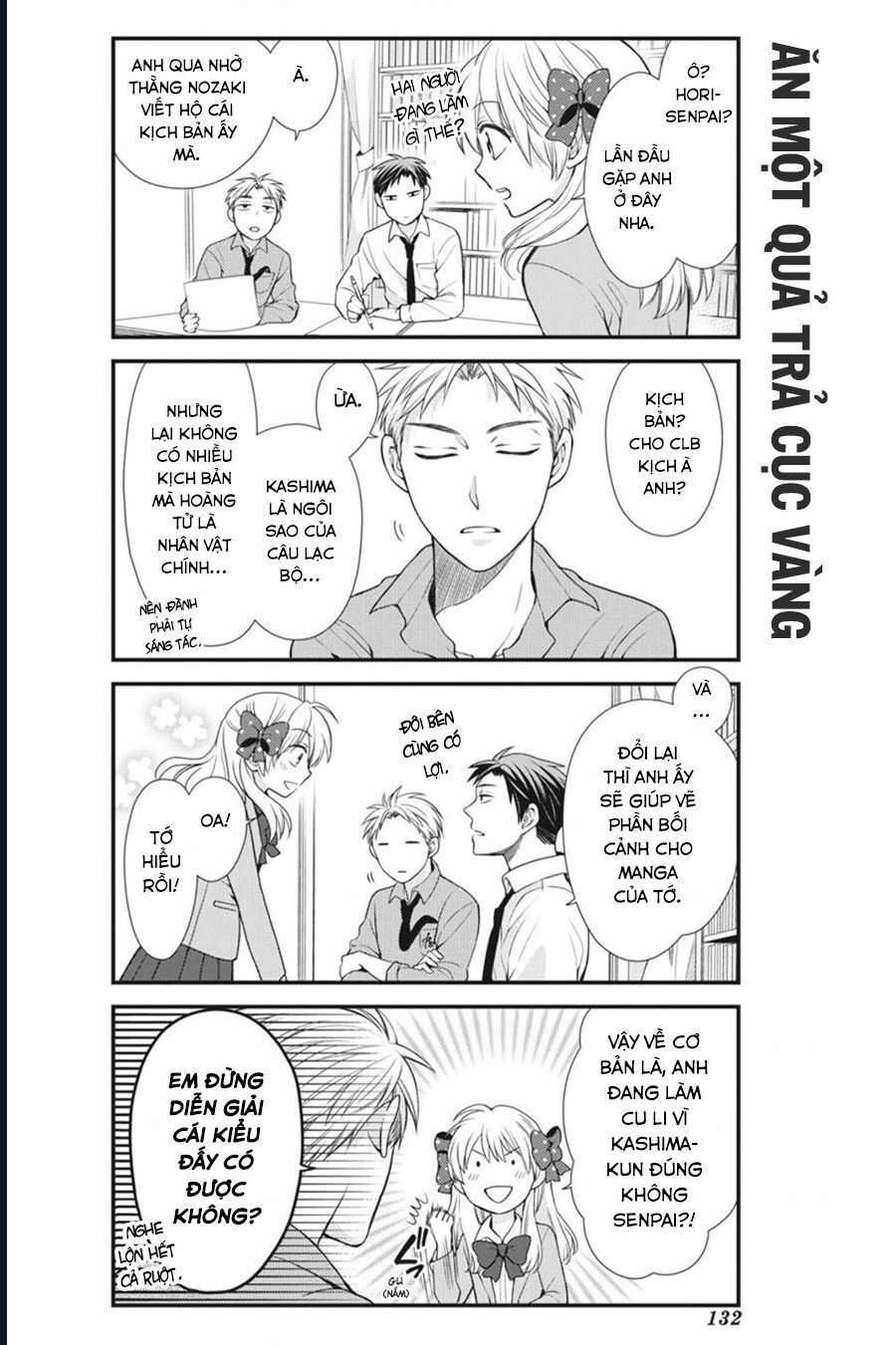 Gekkan Shoujo Nozaki-Kun Chương 10 trang 2