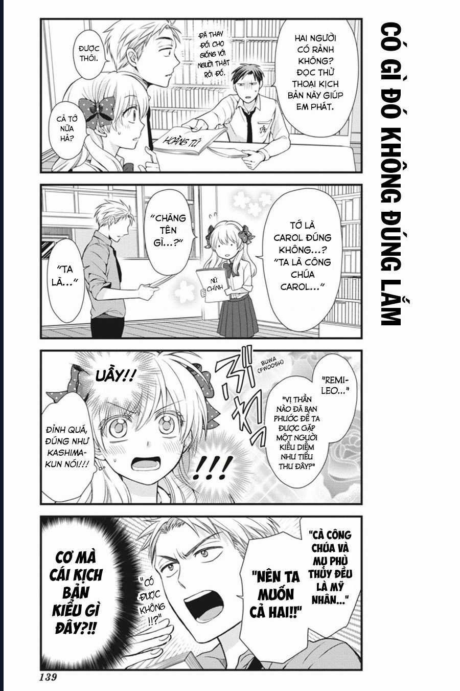 Gekkan Shoujo Nozaki-Kun Chương 10 trang 9