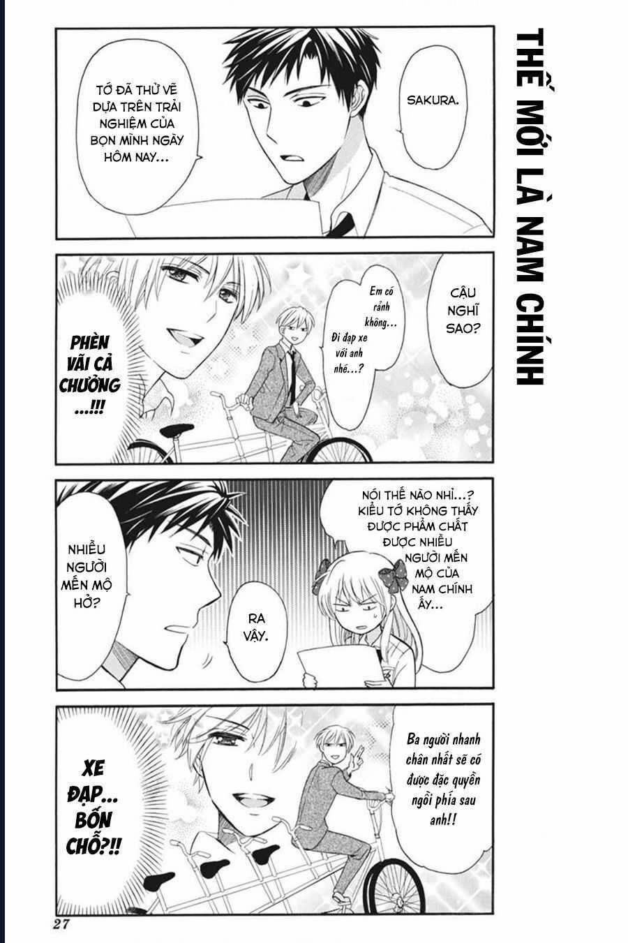 Gekkan Shoujo Nozaki-Kun Chương 2 trang 11