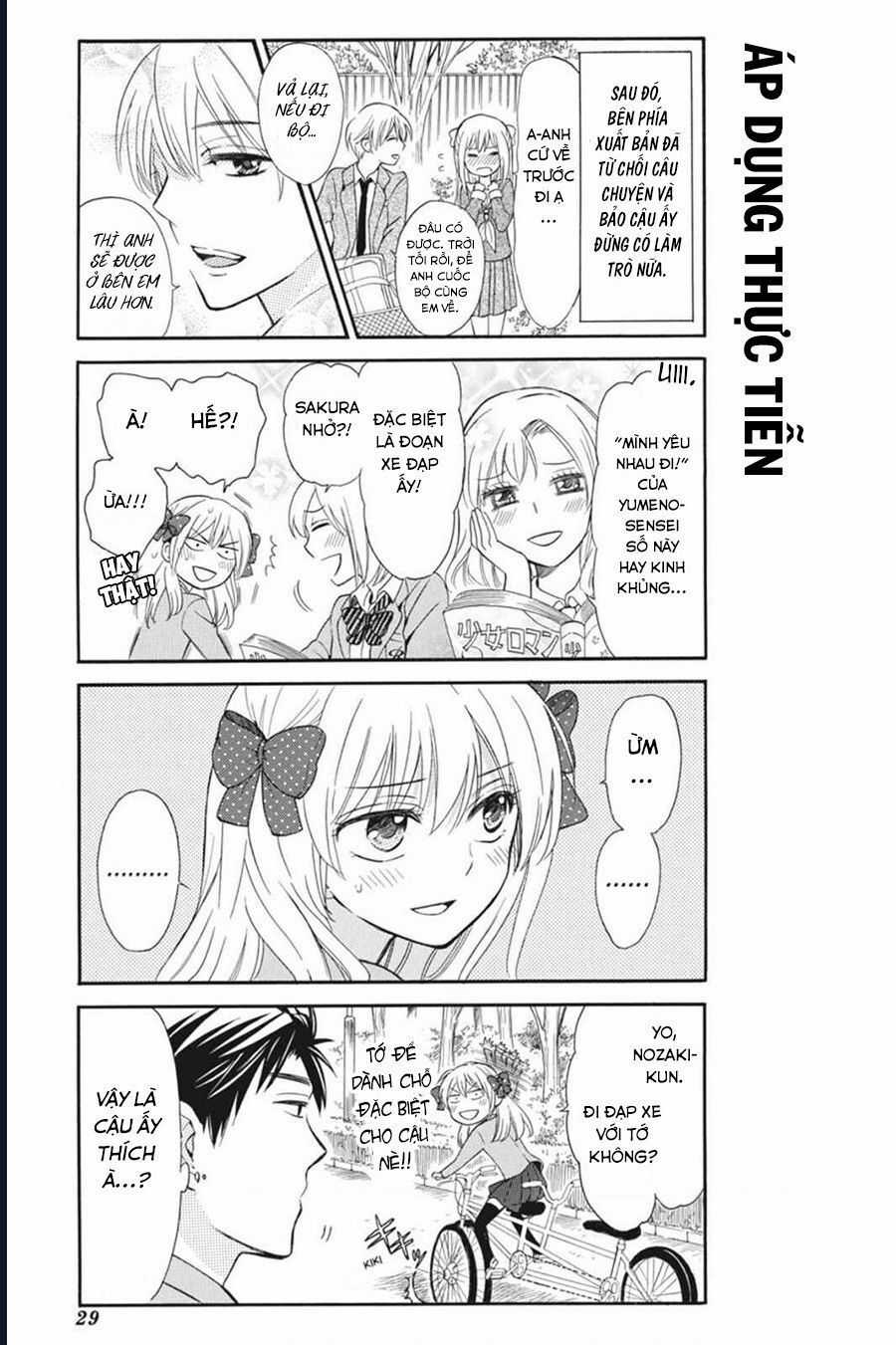 Gekkan Shoujo Nozaki-Kun Chương 2 trang 13