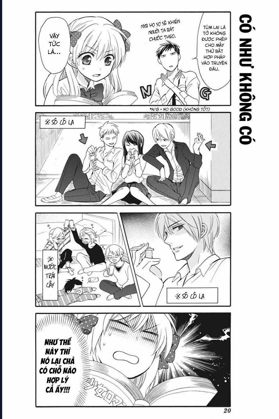 Gekkan Shoujo Nozaki-Kun Chương 2 trang 4