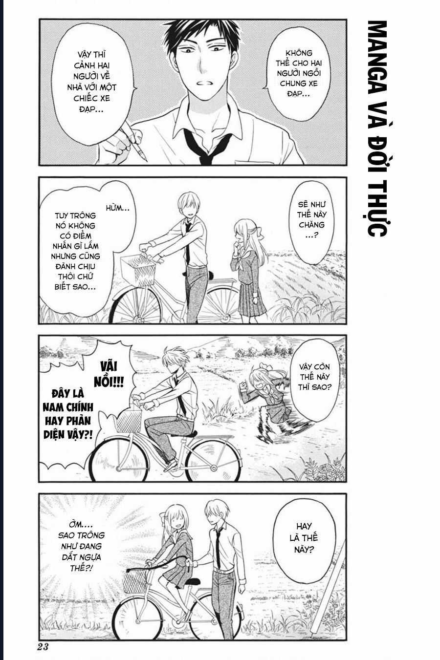 Gekkan Shoujo Nozaki-Kun Chương 2 trang 7