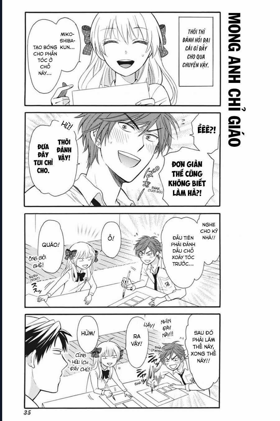 Gekkan Shoujo Nozaki-Kun Chương 3 trang 5