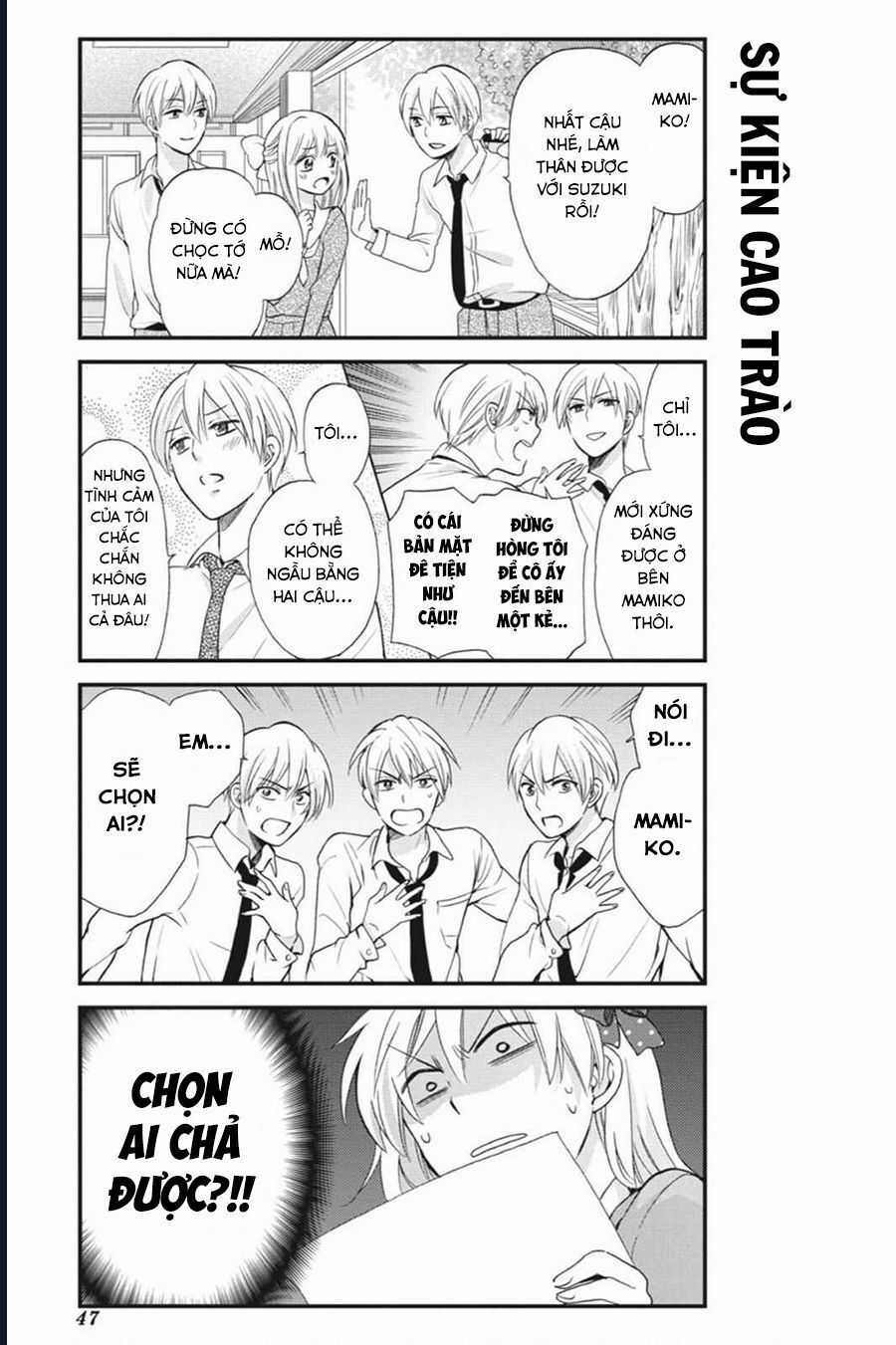 Gekkan Shoujo Nozaki-Kun Chương 4 trang 3