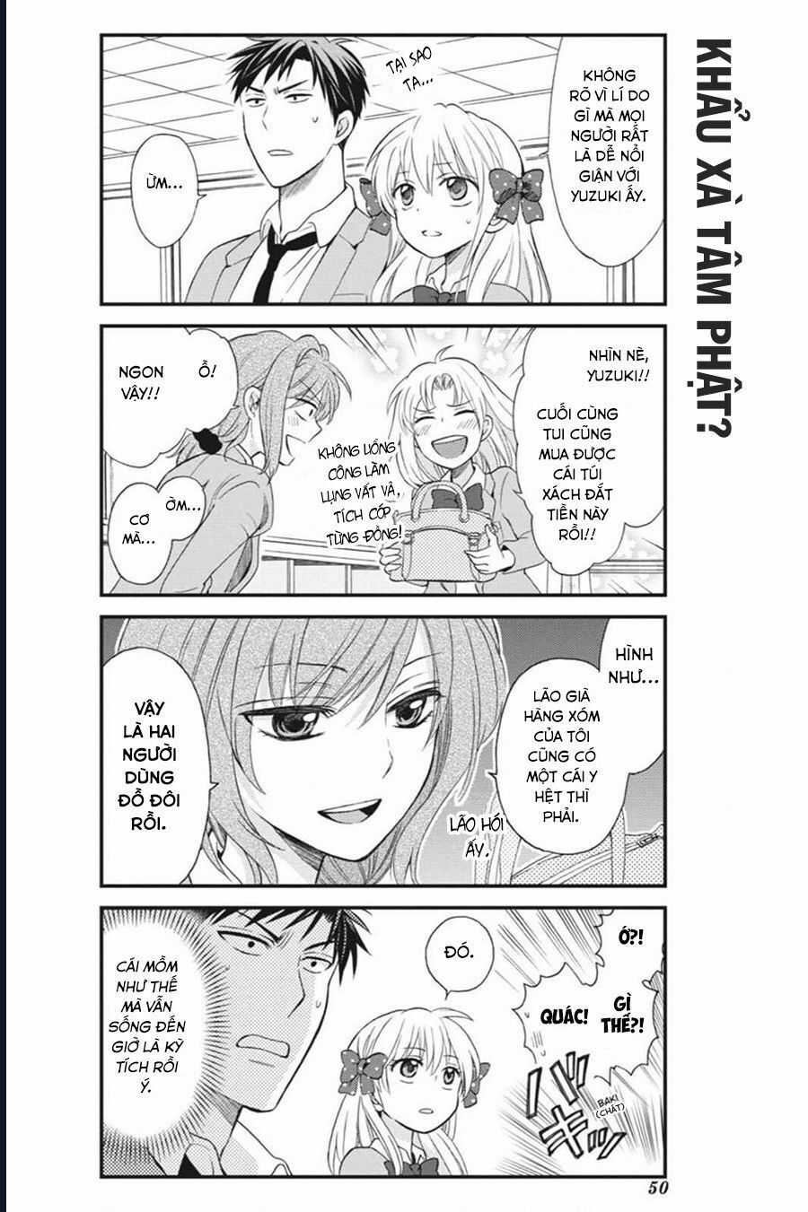 Gekkan Shoujo Nozaki-Kun Chương 4 trang 6