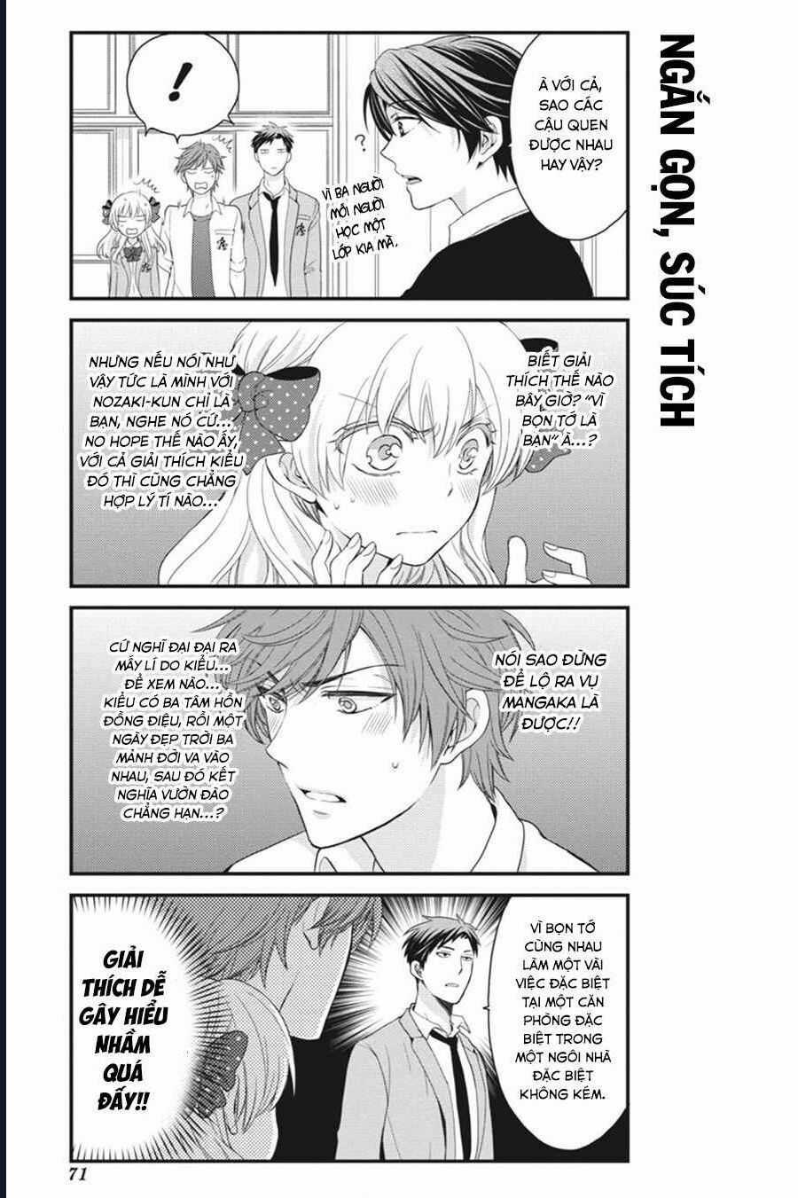 Gekkan Shoujo Nozaki-Kun Chương 5 trang 11