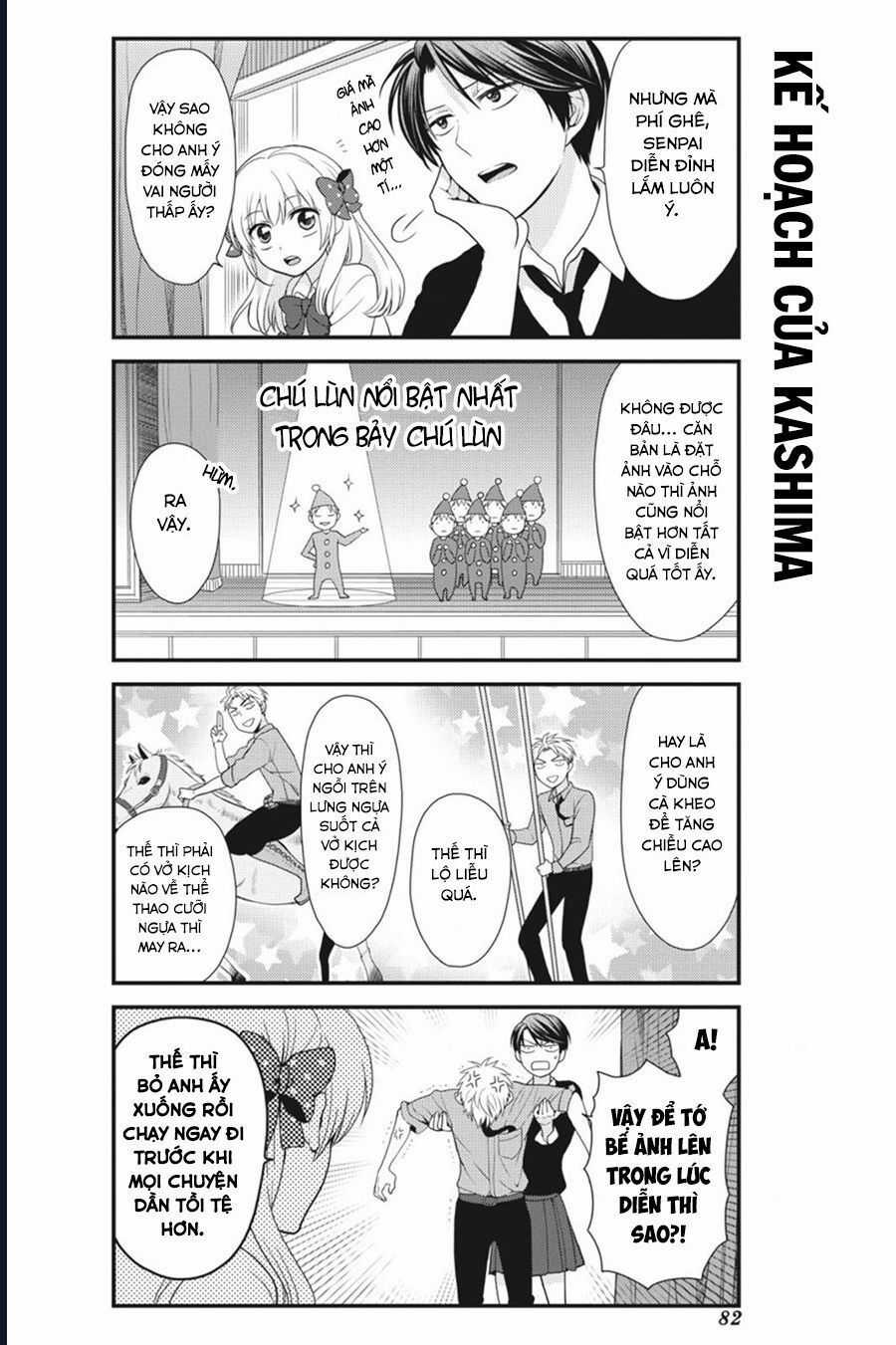 Gekkan Shoujo Nozaki-Kun Chương 6 trang 8