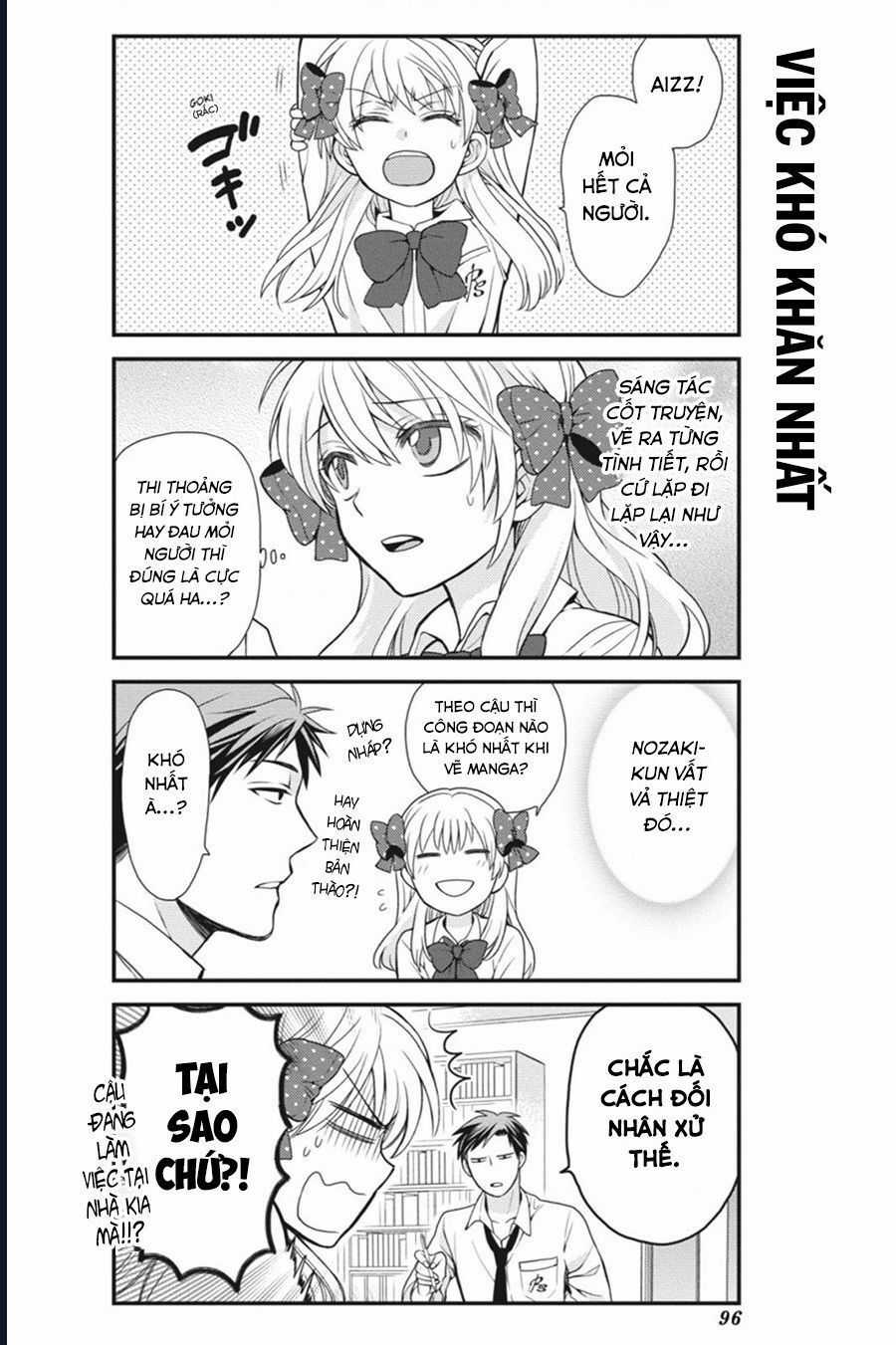 Gekkan Shoujo Nozaki-Kun Chương 7 trang 8