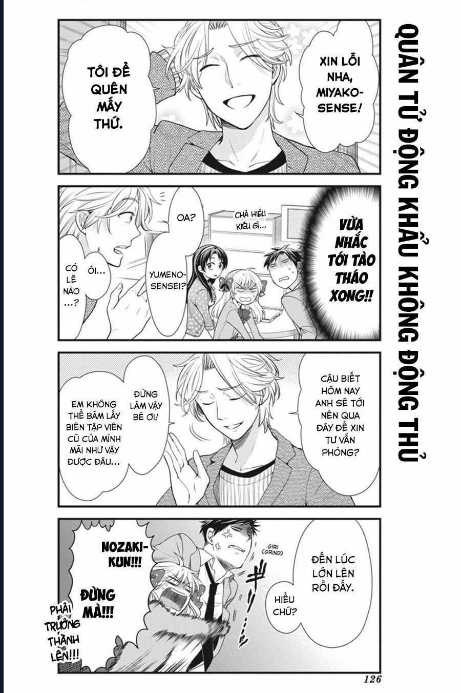 Gekkan Shoujo Nozaki-Kun Chương 9 trang 10