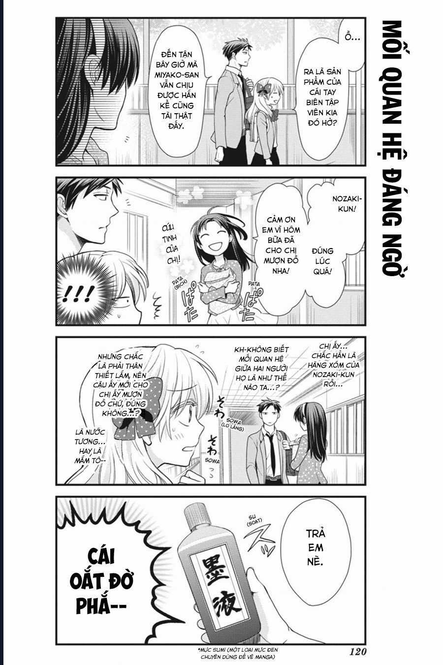 Gekkan Shoujo Nozaki-Kun Chương 9 trang 4