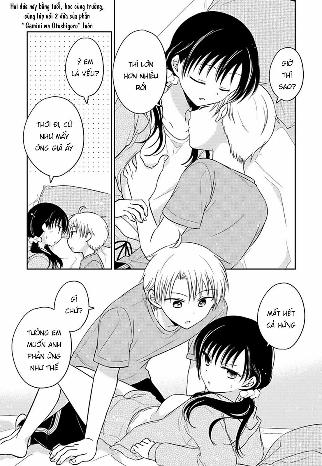 Gemini wa Otoshigoro Chapter 1 trang 4