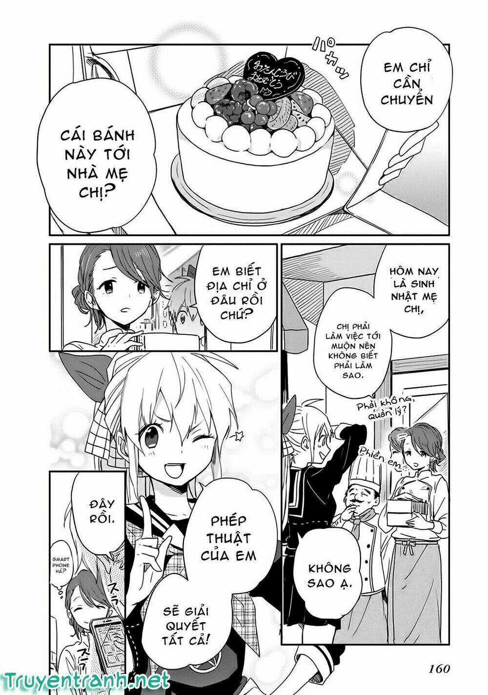 Gendai Majo No Shuushoku Jijou Chapter 4.5 trang 8