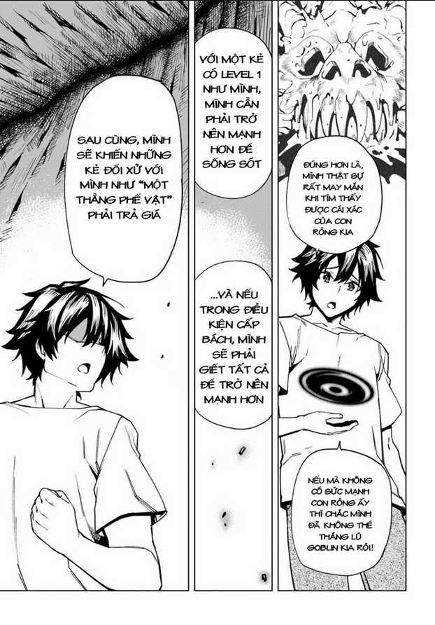 GENKAI LEVEL 1 KARA NO NARIAGARI: SAIJAKU LEVEL NO ORE GA ISEKAI SAIKYOU NI NARU MADE Chapter 1 trang 33