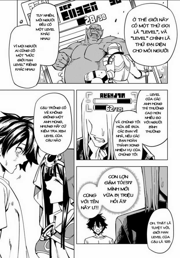 GENKAI LEVEL 1 KARA NO NARIAGARI: SAIJAKU LEVEL NO ORE GA ISEKAI SAIKYOU NI NARU MADE Chapter 1 trang 8