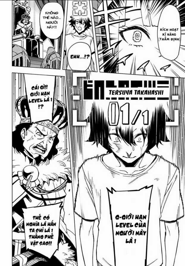 GENKAI LEVEL 1 KARA NO NARIAGARI: SAIJAKU LEVEL NO ORE GA ISEKAI SAIKYOU NI NARU MADE Chapter 1 trang 9