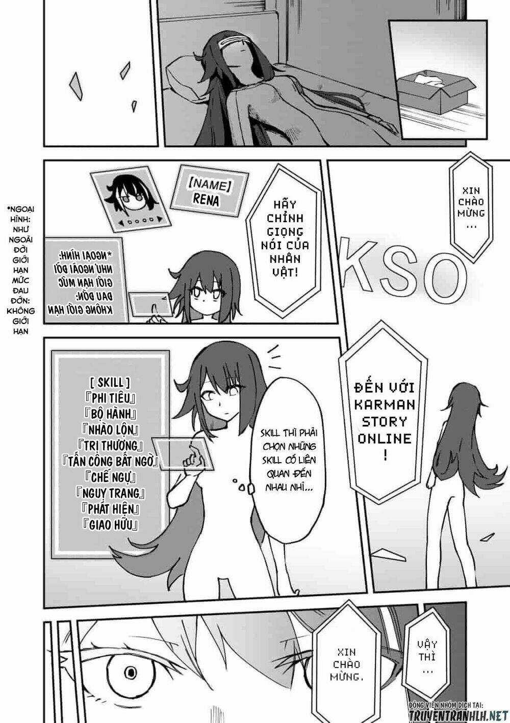 Genocide Online ~Playtime Diary Of An Evil Young Girl~ Chapter 1 trang 7