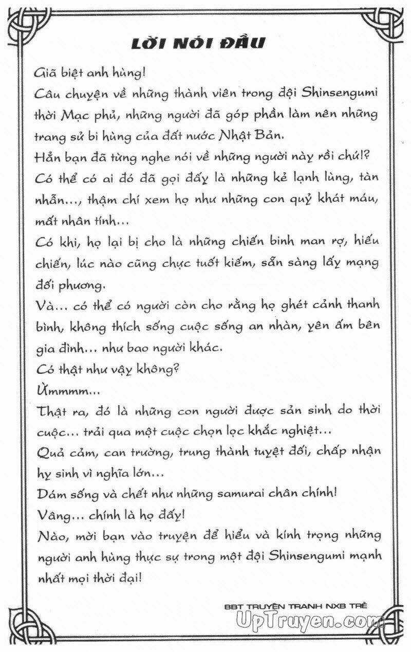 Getsu Seiki - Sayonara Shinsengumi Chapter 2 trang 3