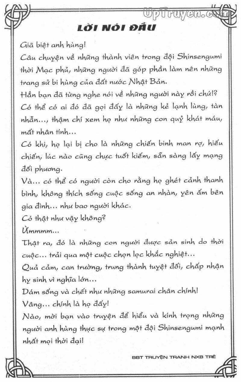 Getsu Seiki - Sayonara Shinsengumi Chapter 5 trang 4