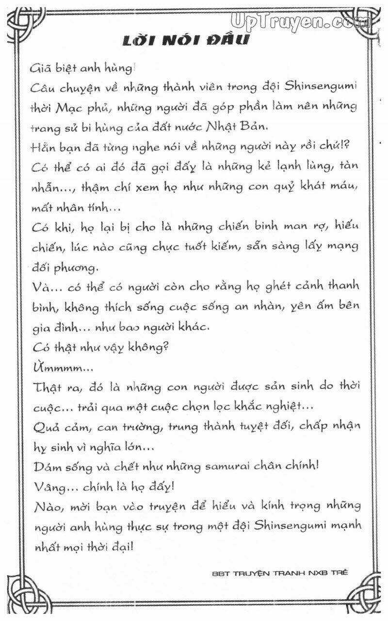 Getsu Seiki - Sayonara Shinsengumi Chapter 9 trang 4