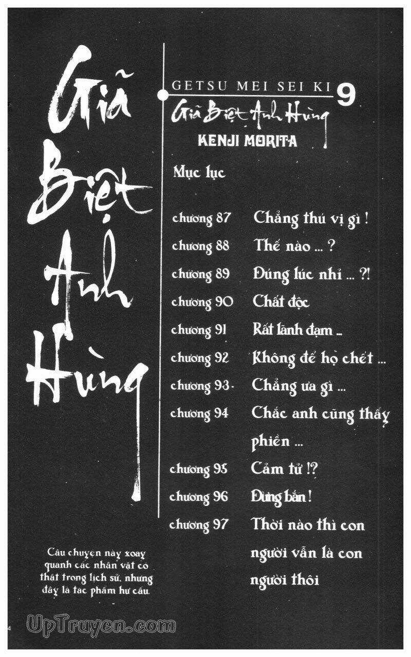 Getsu Seiki - Sayonara Shinsengumi Chapter 9 trang 5