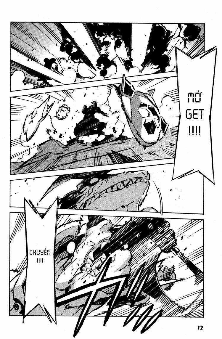 Getter Robo Anthology Chapter 1 trang 9