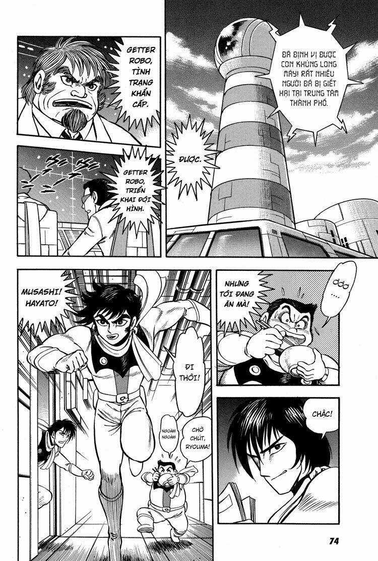 Getter Robo Anthology Chapter 3 trang 6