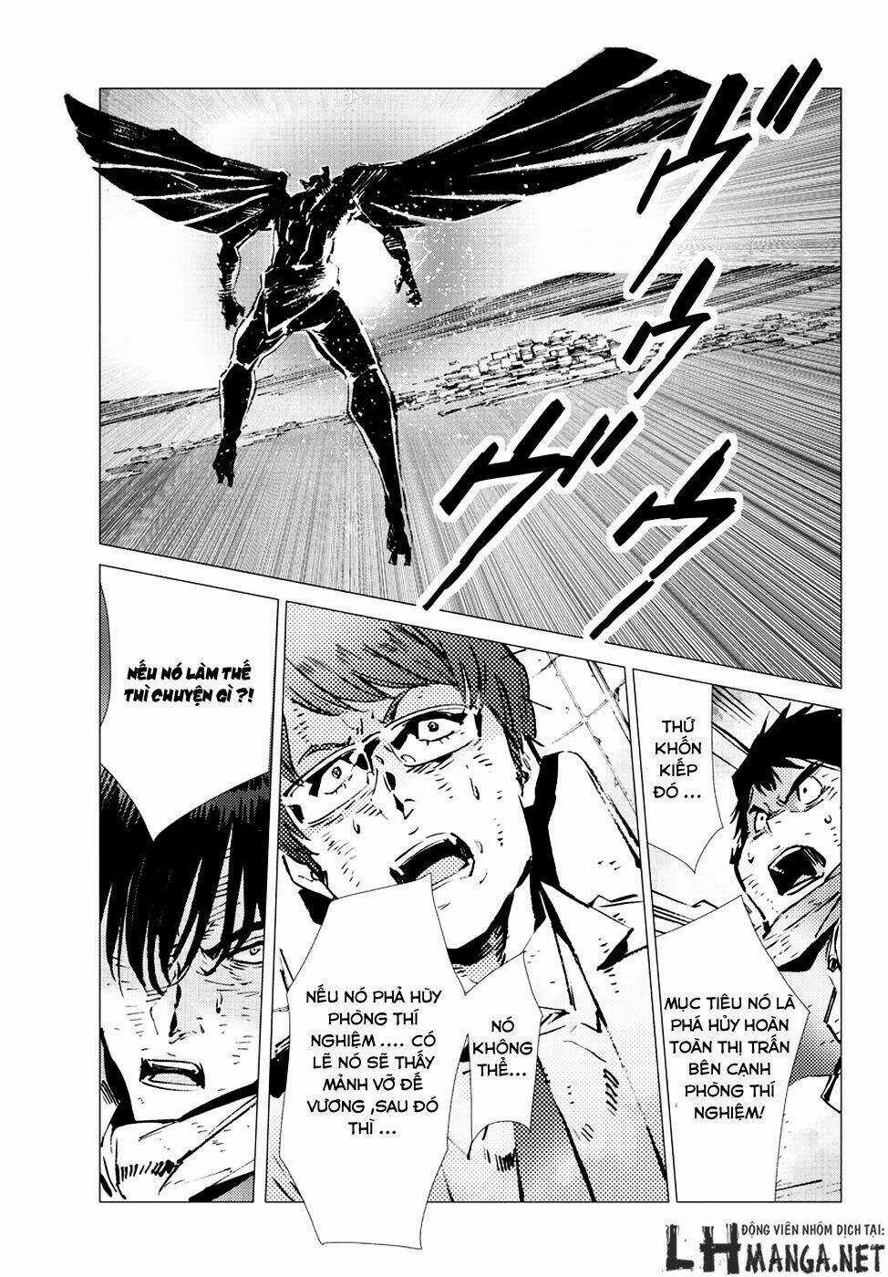 Getter Robo Devolution: Uchuu Saigo no 3-punkan Chapter 11 trang 18