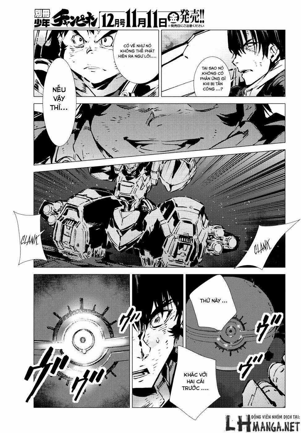 Getter Robo Devolution: Uchuu Saigo no 3-punkan Chapter 11 trang 2