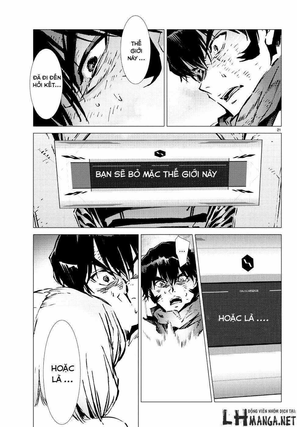 Getter Robo Devolution: Uchuu Saigo no 3-punkan Chapter 11 trang 20