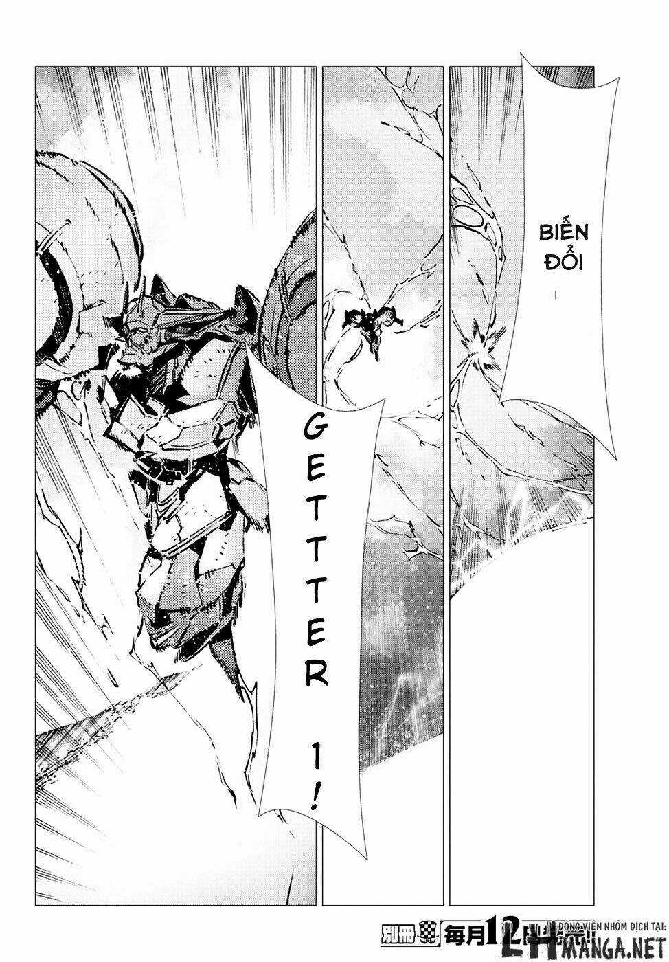 Getter Robo Devolution: Uchuu Saigo no 3-punkan Chapter 11 trang 27