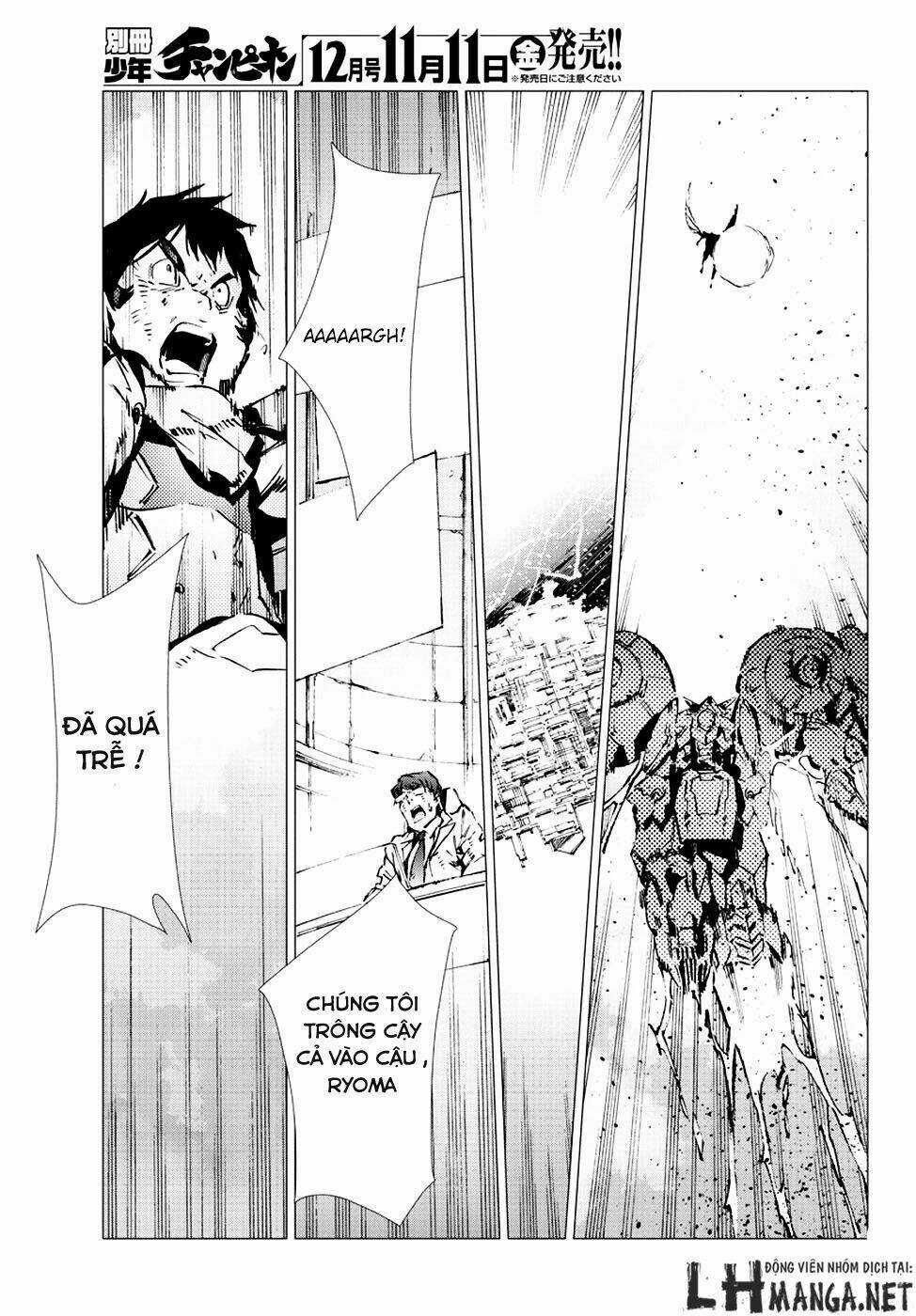 Getter Robo Devolution: Uchuu Saigo no 3-punkan Chapter 11 trang 28