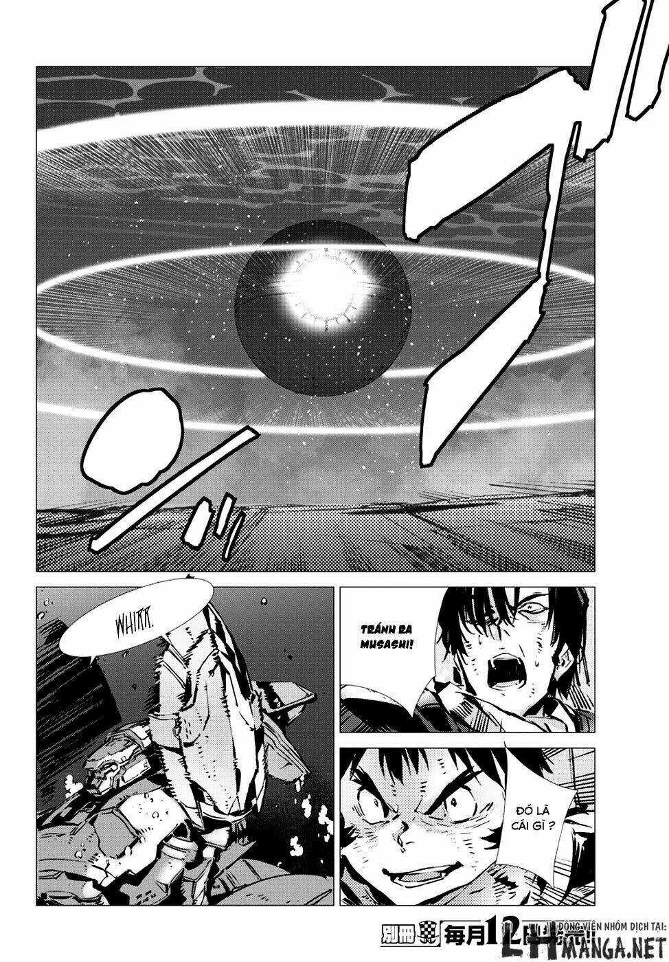 Getter Robo Devolution: Uchuu Saigo no 3-punkan Chapter 11 trang 3