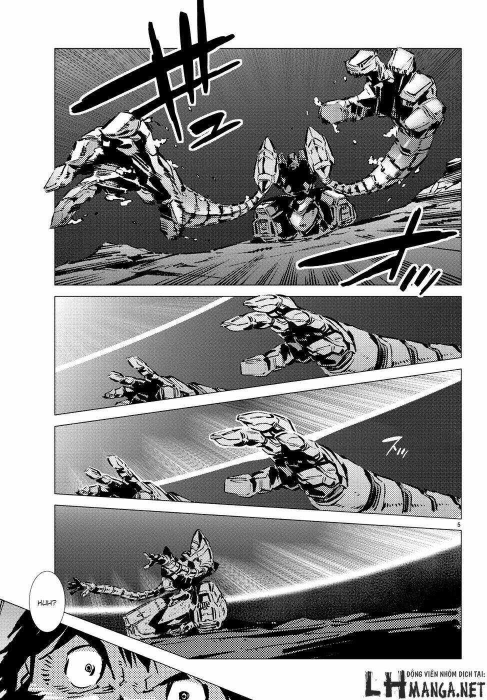 Getter Robo Devolution: Uchuu Saigo no 3-punkan Chapter 11 trang 4