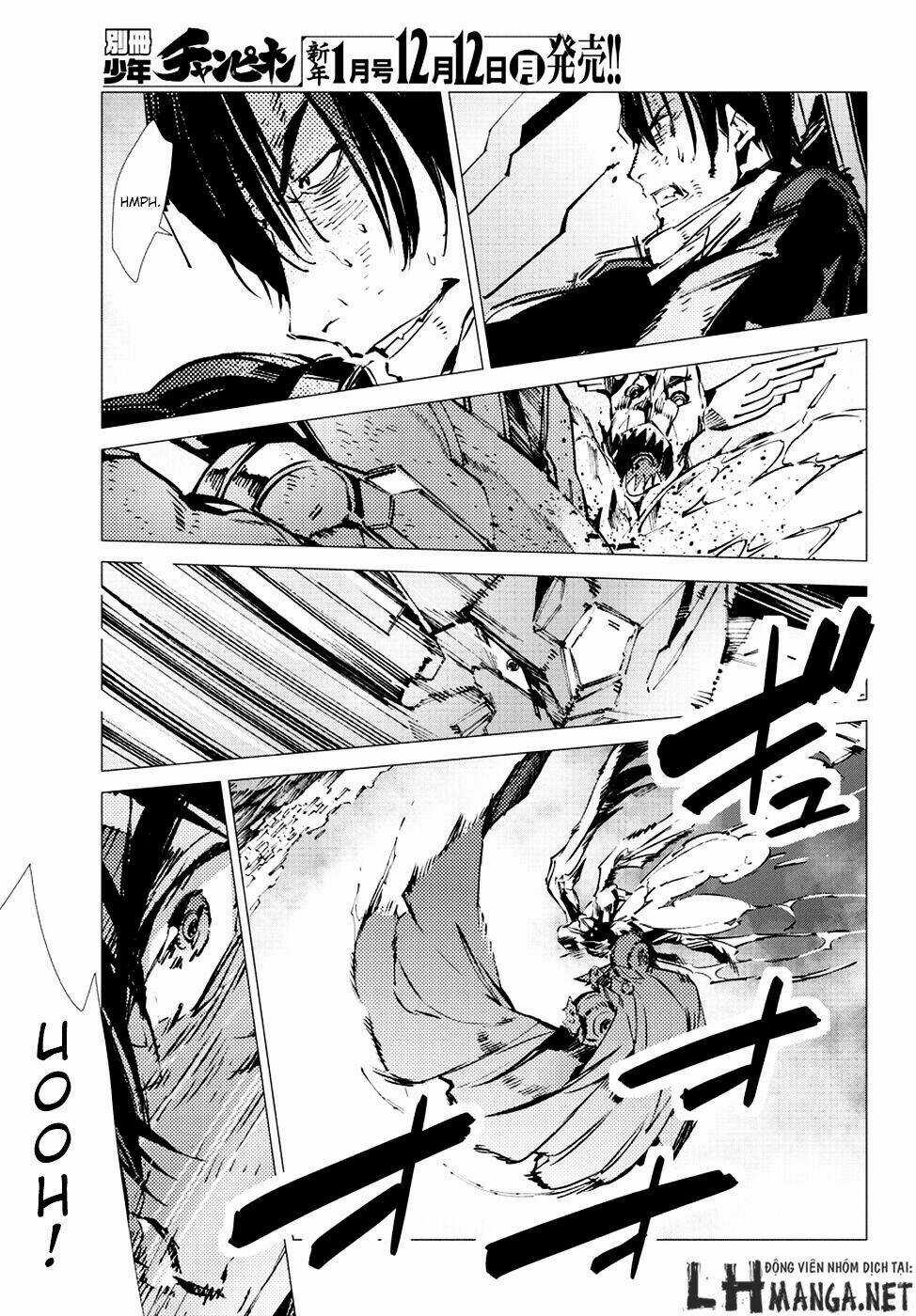 Getter Robo Devolution: Uchuu Saigo no 3-punkan Chapter 12 trang 16