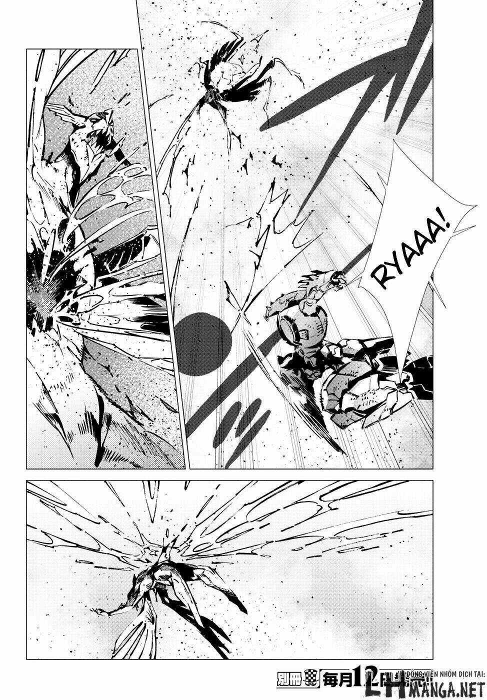 Getter Robo Devolution: Uchuu Saigo no 3-punkan Chapter 12 trang 17