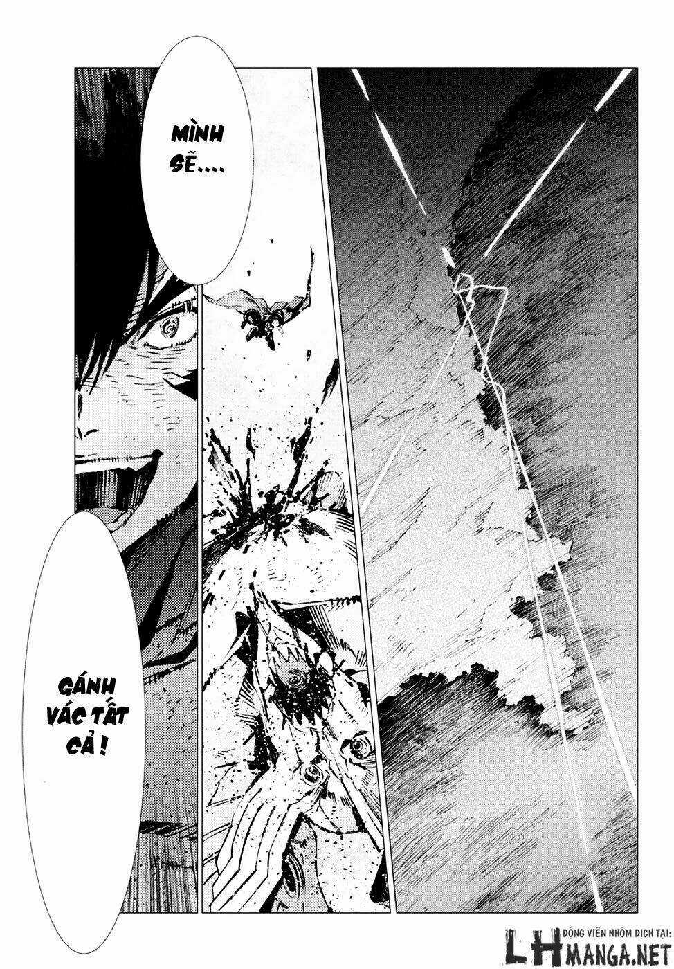 Getter Robo Devolution: Uchuu Saigo no 3-punkan Chapter 12 trang 18