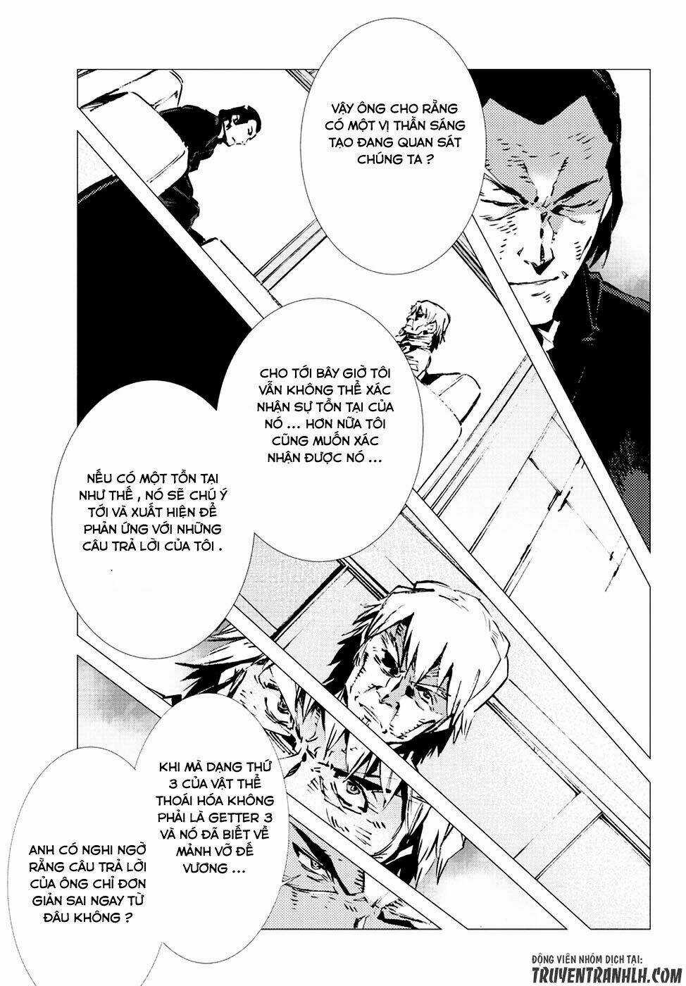 Getter Robo Devolution: Uchuu Saigo no 3-punkan Chapter 13 trang 22