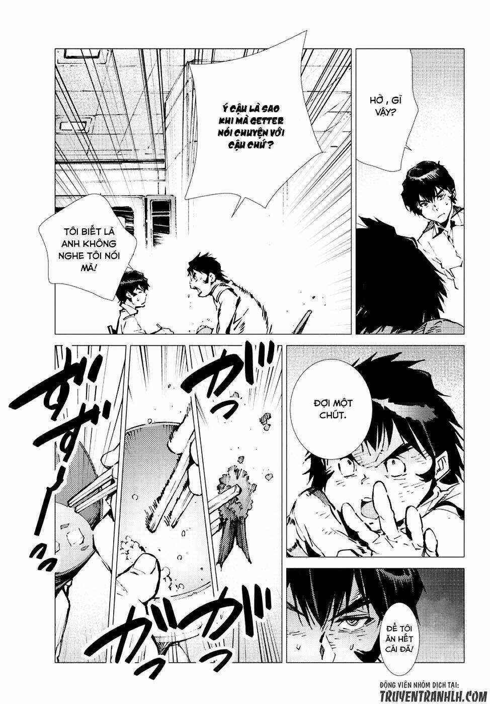 Getter Robo Devolution: Uchuu Saigo no 3-punkan Chapter 14 trang 33