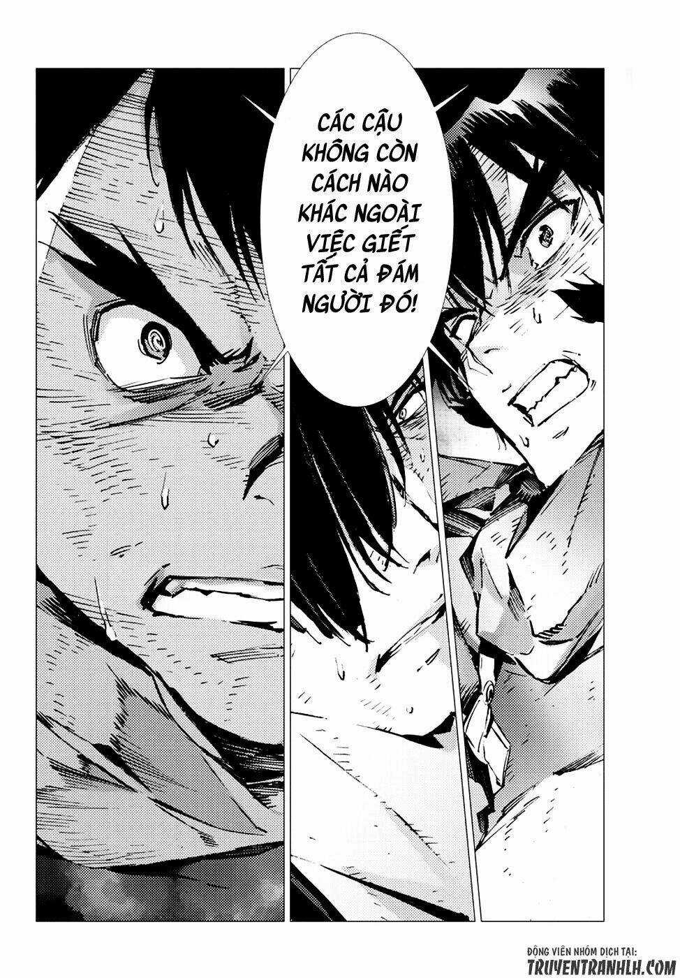Getter Robo Devolution: Uchuu Saigo no 3-punkan Chapter 15 trang 24