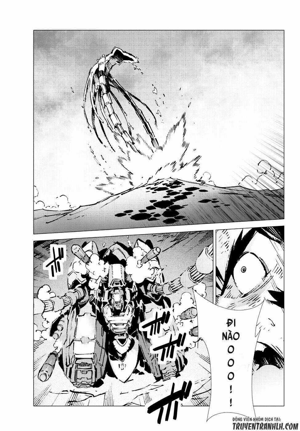 Getter Robo Devolution: Uchuu Saigo no 3-punkan Chapter 15 trang 5