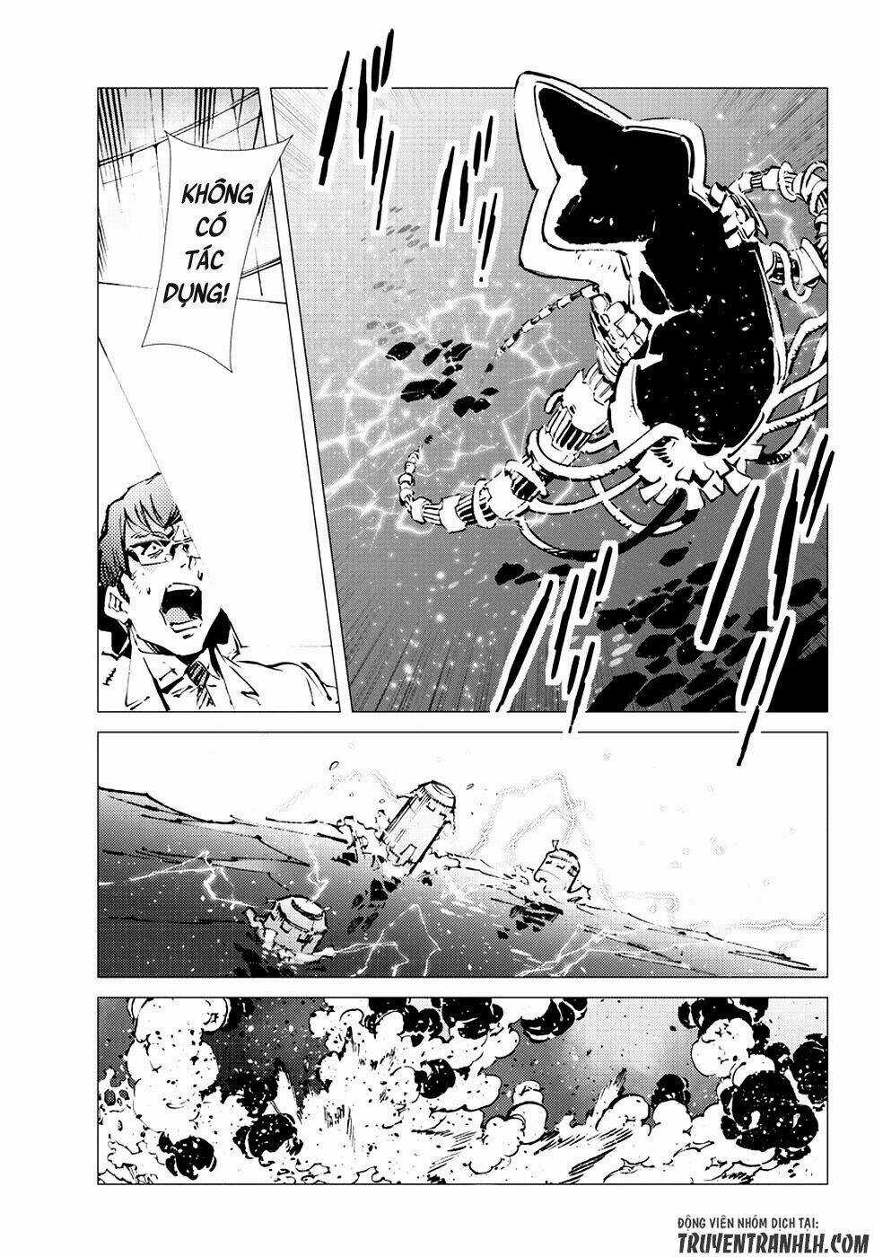 Getter Robo Devolution: Uchuu Saigo no 3-punkan Chapter 15 trang 7