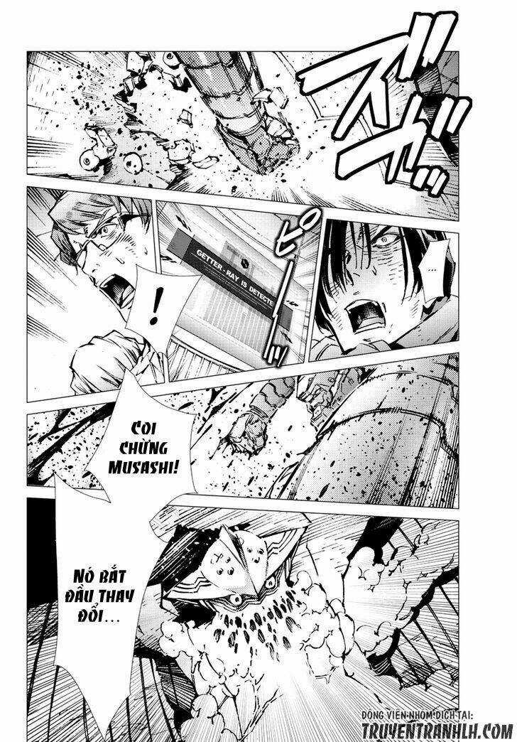 Getter Robo Devolution: Uchuu Saigo no 3-punkan Chapter 16 trang 16