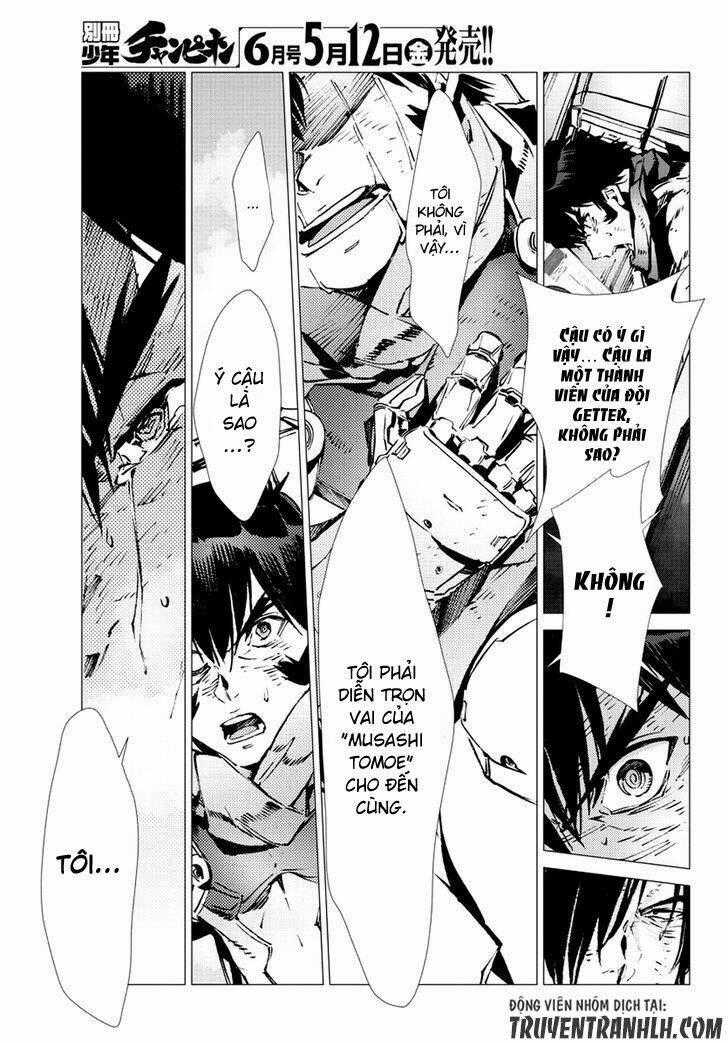 Getter Robo Devolution: Uchuu Saigo no 3-punkan Chapter 16 trang 22