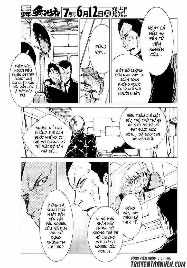 Getter Robo Devolution: Uchuu Saigo no 3-punkan Chapter 17 trang 3