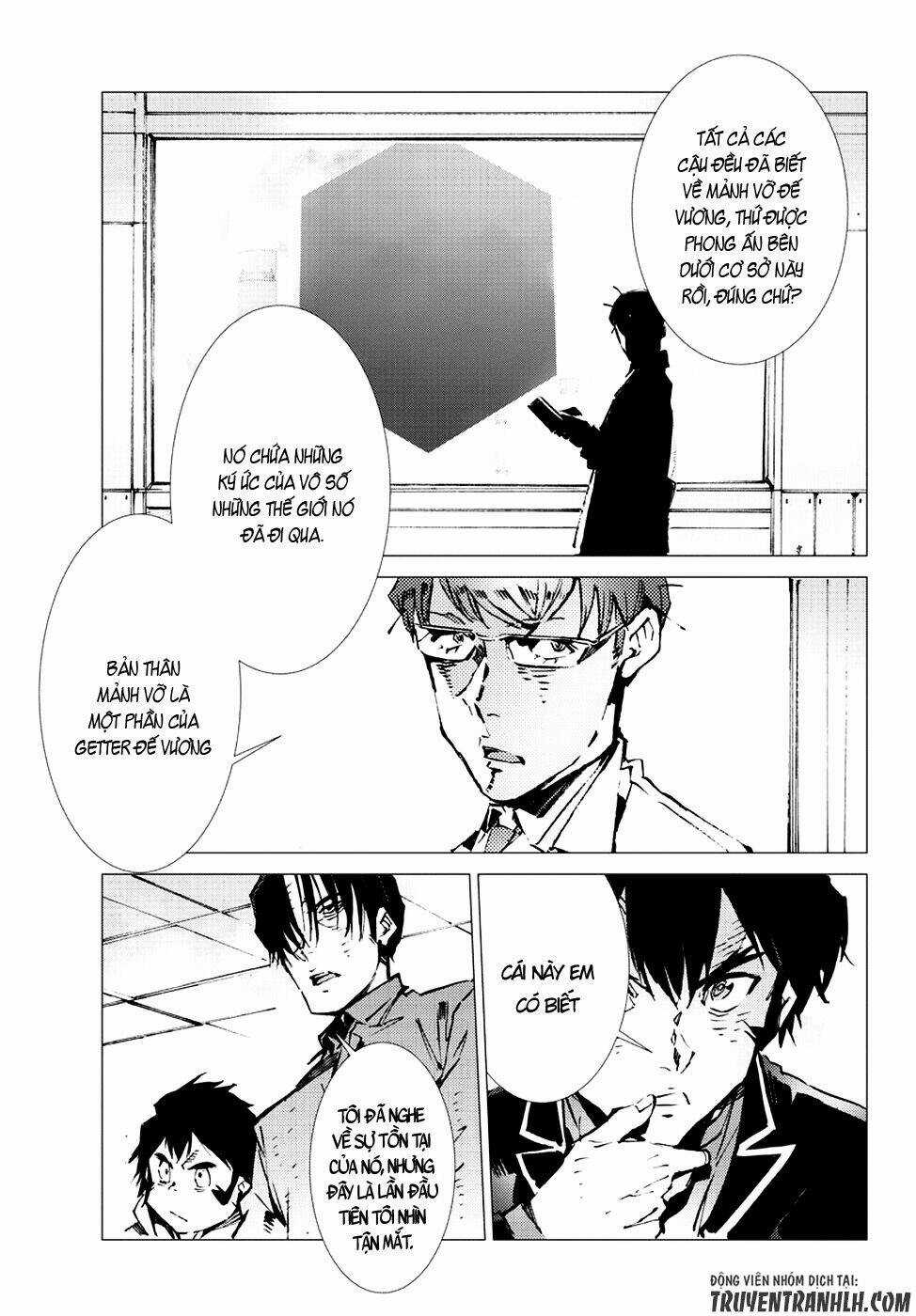 Getter Robo Devolution: Uchuu Saigo no 3-punkan Chapter 18 trang 12