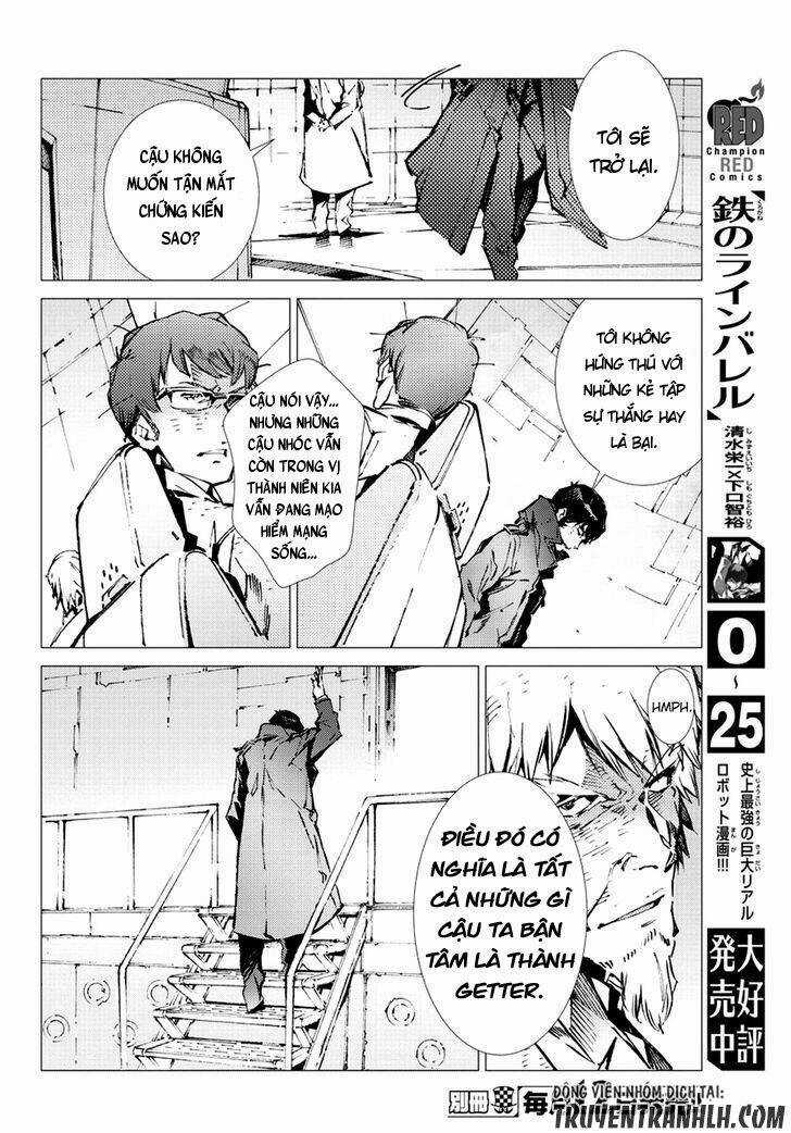 Getter Robo Devolution: Uchuu Saigo no 3-punkan Chapter 19 trang 10