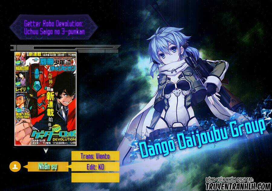 Getter Robo Devolution: Uchuu Saigo no 3-punkan Chapter 19 trang 2